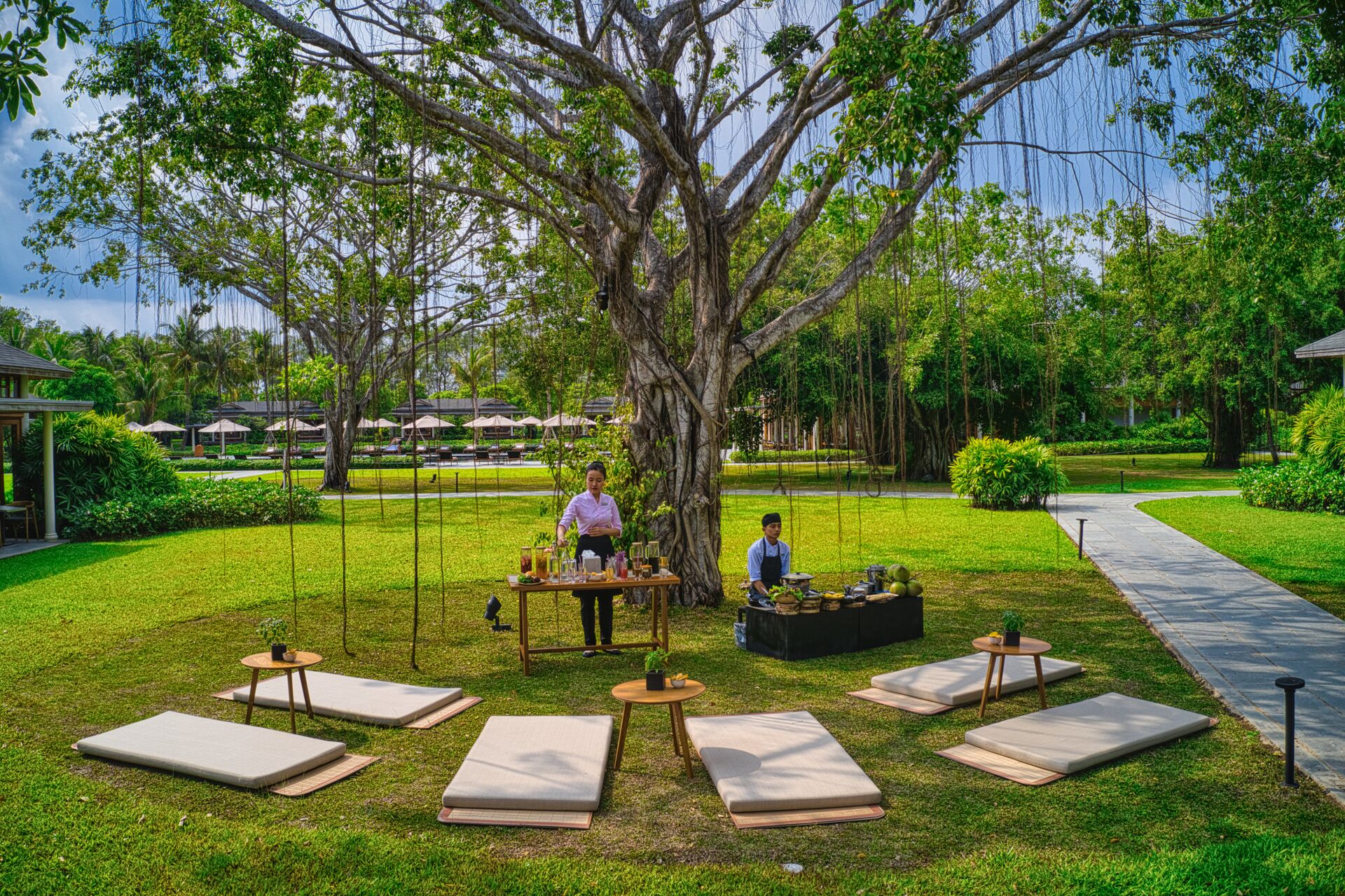 Reformer Pilates Retreat in the oasis of Mekong River